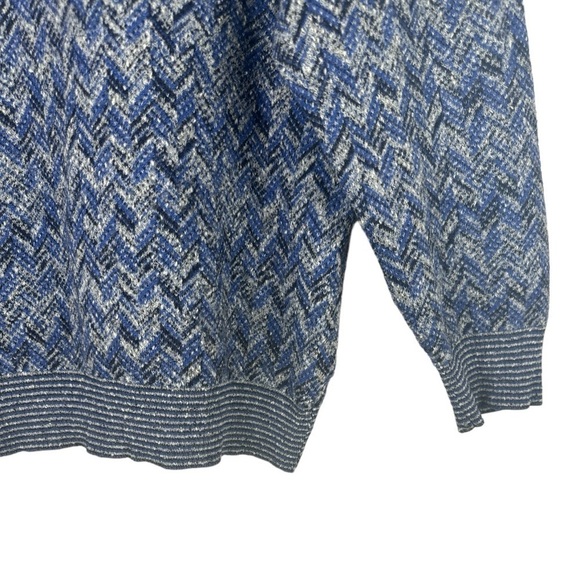 Vintage Missoni Sport Chevron V-Neck Sweater XL - Picture 5 of 9
